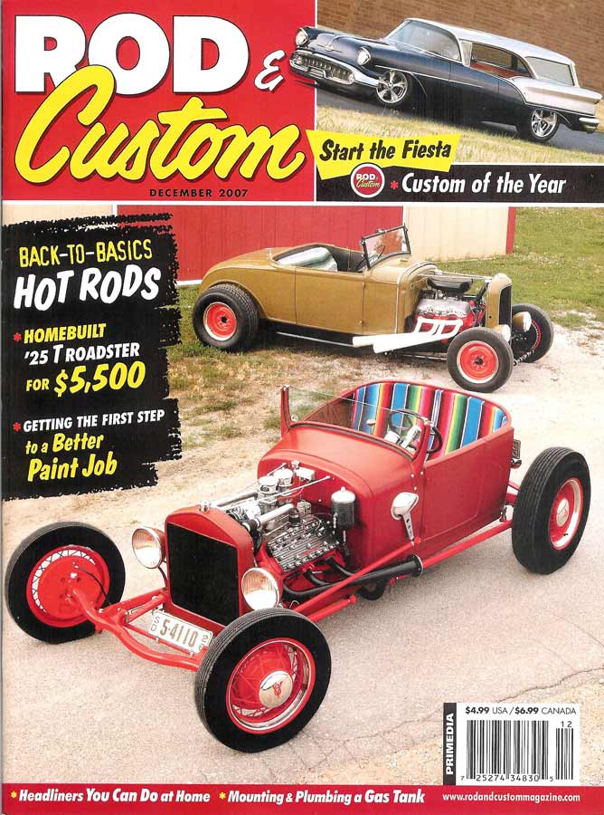 December 2007 Rod & Custom Magazine