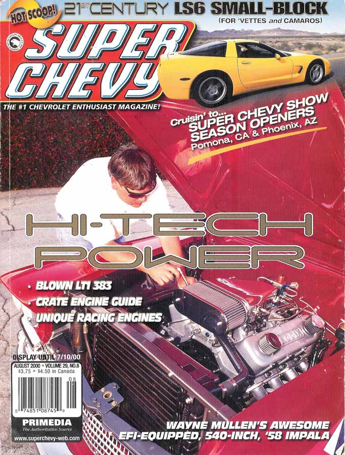 August 2000 Super Chevy Magazine
